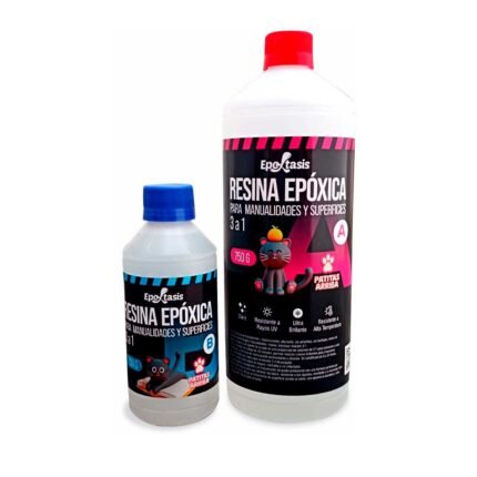 Resina Epóxica 3 a 1 - Patitas Arriba